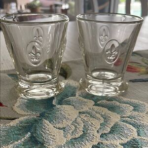 French Embossed Drinkware Tumblers